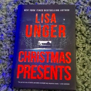 🎄Hardcover "Christmas Presents"--Lisa Unger Suspense Novel *New*🎄